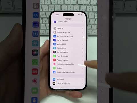 Activer le mode développeur sous iOS 16 sur iPhone #shorts