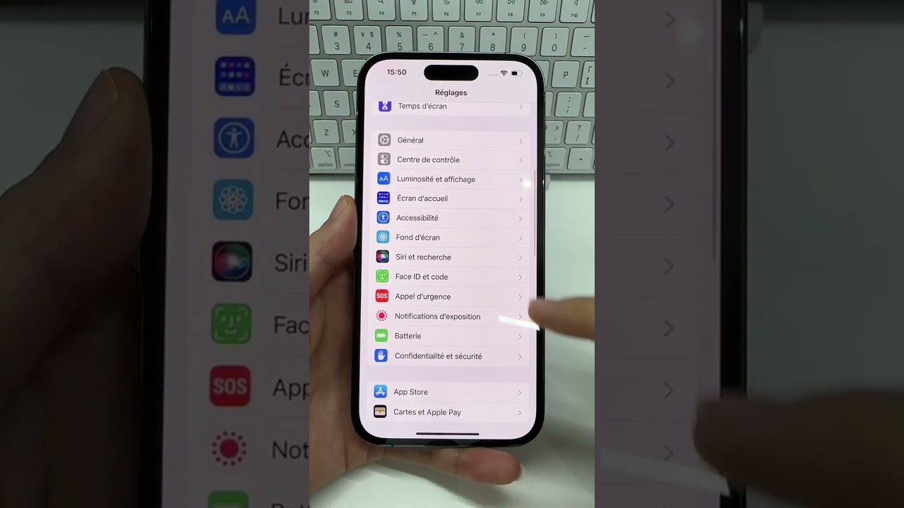 Activer le mode développeur sous iOS 16 sur iPhone #shorts