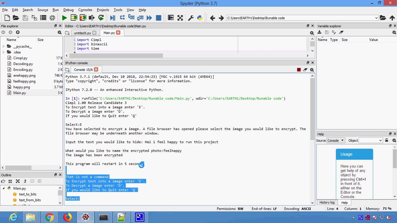 Innovative Steganography Method to Securely Hide Text in Images 🖼️