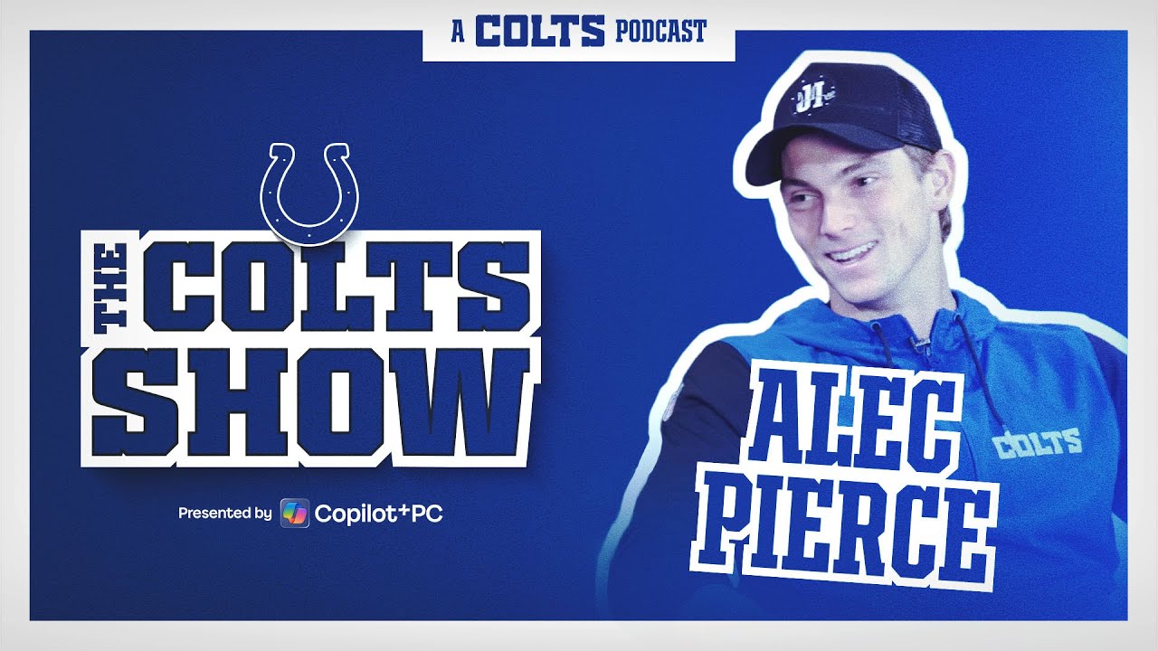 Alec Pierce Reveals Fake Catch, Daniel Jones, and a Wild High School Story | Colts Show Podcast 🏈