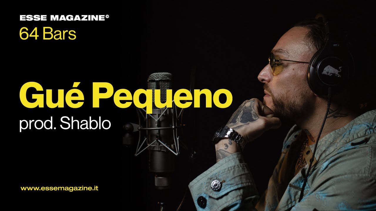 Guè Pequeno Drops Fire with 'Red Bull 64 Bars' 🎤 | Exclusive Freestyle by Shablo