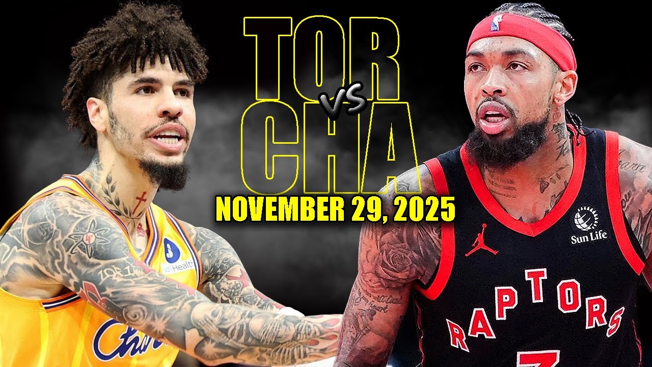 Toronto Raptors vs Charlotte Hornets Full Game Highlights - November 29, 2025 | NBA Season