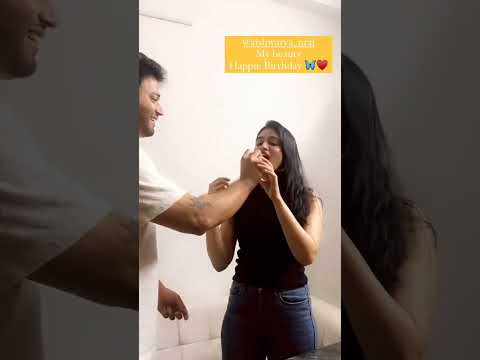 Mama garu serial hero Akarsh byramudi celebrates wife birthday