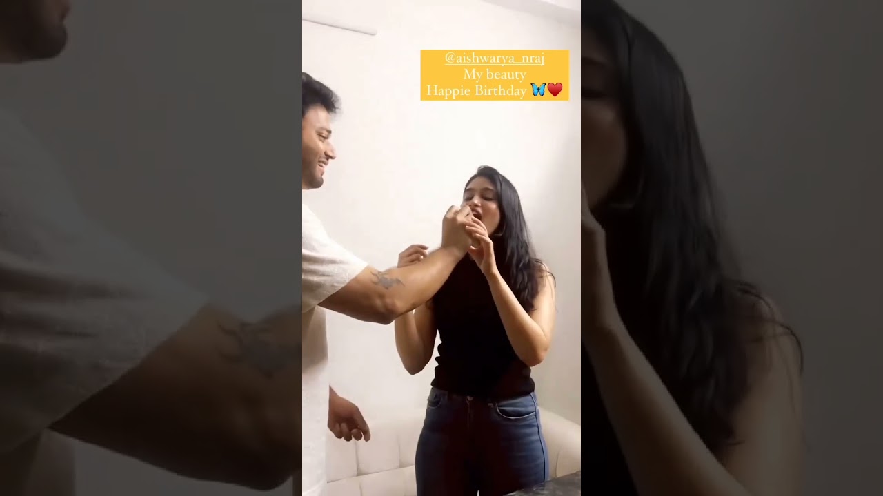 Akarsh Byramudi Celebrates Wife's Birthday 🎉