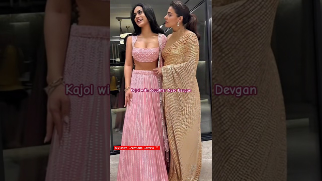Kajol and Nysa Devgan's Heartwarming Mother-Daughter Moment 💖