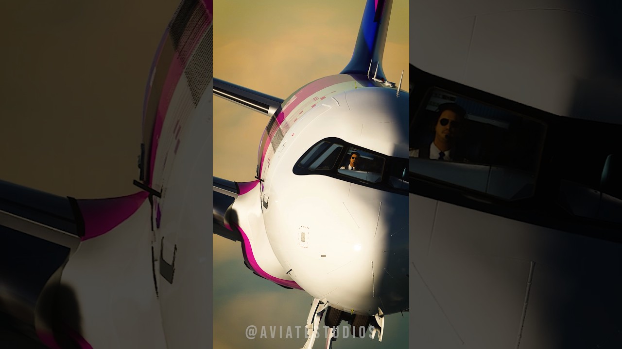 Wizz Air A320 Neo Closeup ✈️