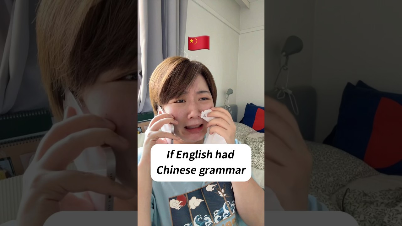 What If English Followed Chinese Grammar? 🤔