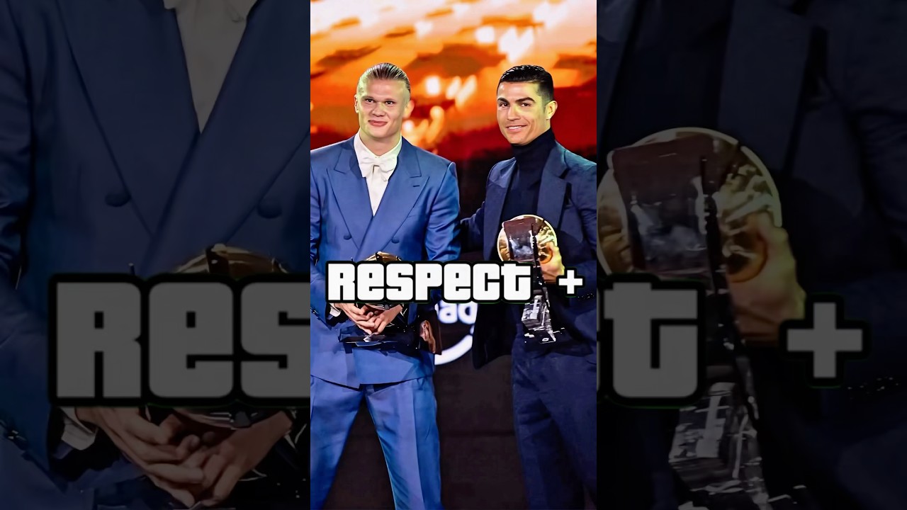 Ronaldo Sacrifices His Award for Haaland! ⚽️