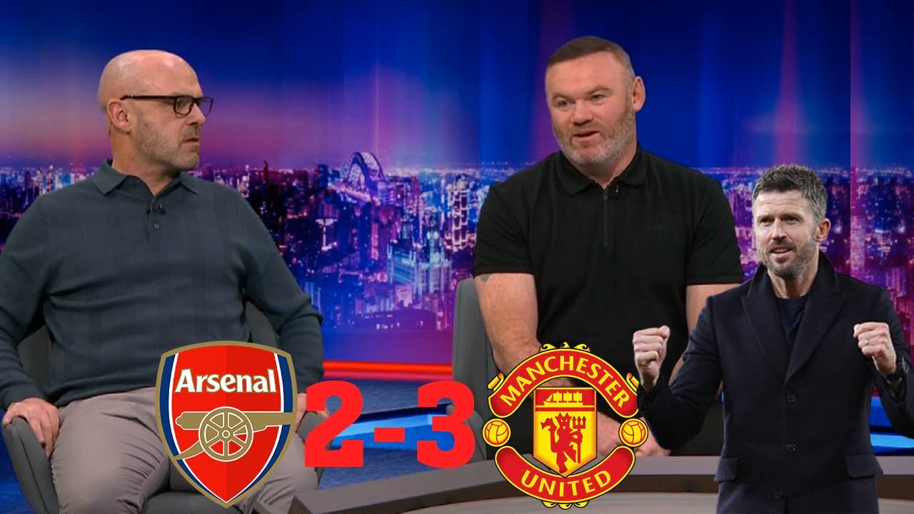 Arsenal vs Man United 2-3: United Climb to 4th ⚽
