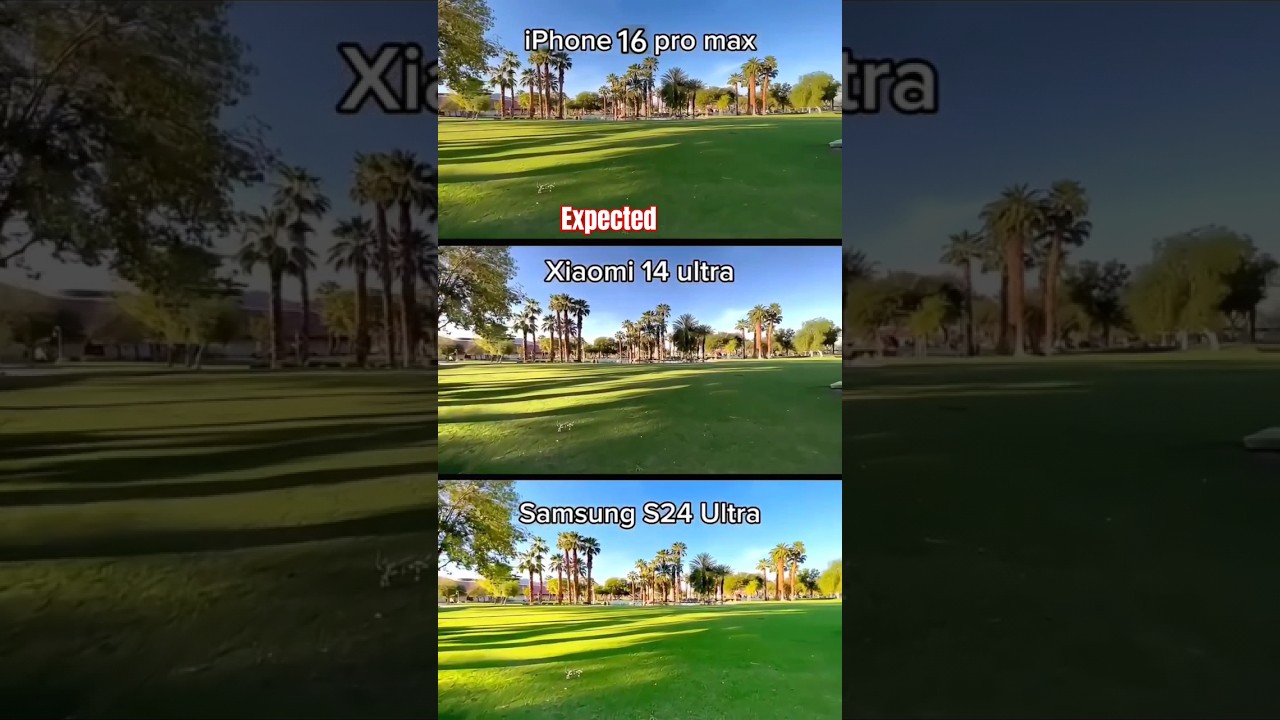 iPhone 16 Pro Max vs Xiaomi 14 Ultra & Galaxy S24 Ultra Cameras 📸