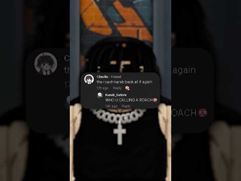 Chrollo called me "Roach"!?🤪🥀#roblox