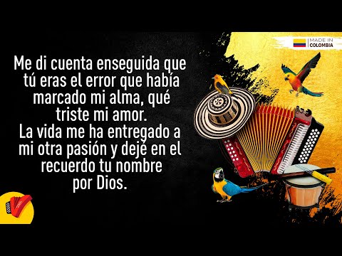El Error, Los Gigantes Del Vallenato, Video Letra - Sentir Vallenato