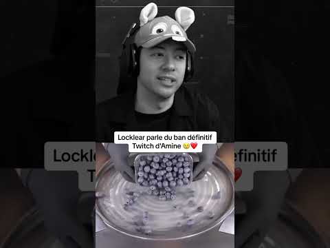 Locklear parle du ban définitif Twitch de Amine