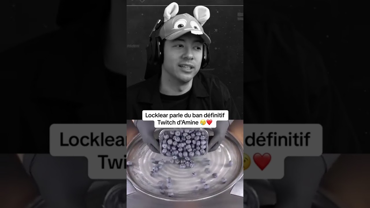 Locklear parle du bannissement permanent d'Amine sur Twitch