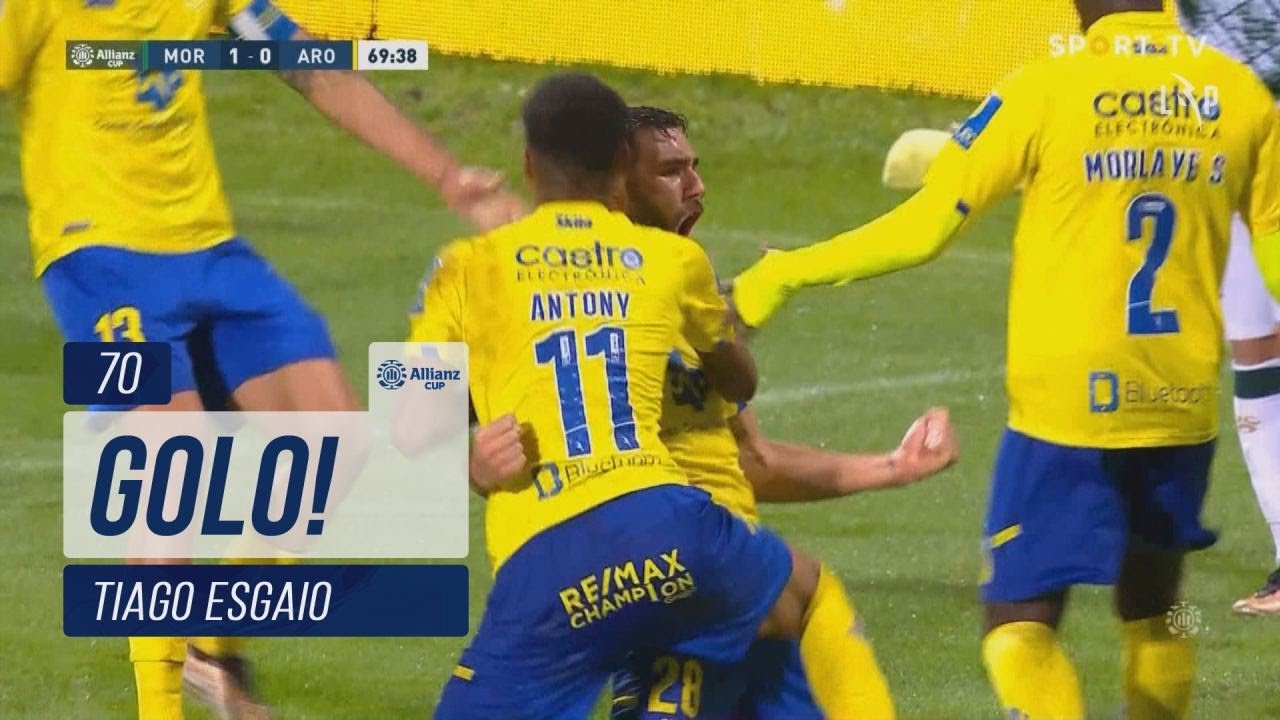 Golo de Tiago Esgaio Mantém FC Arouca na Taça da Liga ⚽
