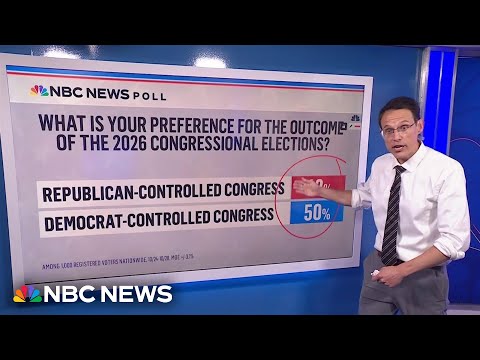 Kornacki: NBC News poll shows Democrats âopening up a leadâ over Republicans on generic ballot