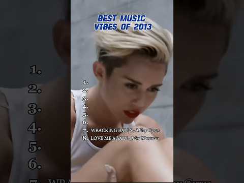 2013 Nostalgia Playlist #music2013