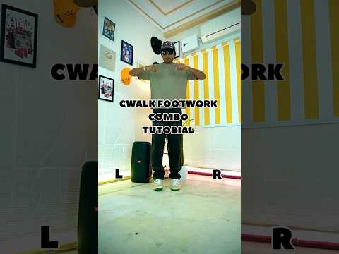 Easiest Cwalk footworks combo tutorial #cwalk #cwalking #dance #cwalktutorial