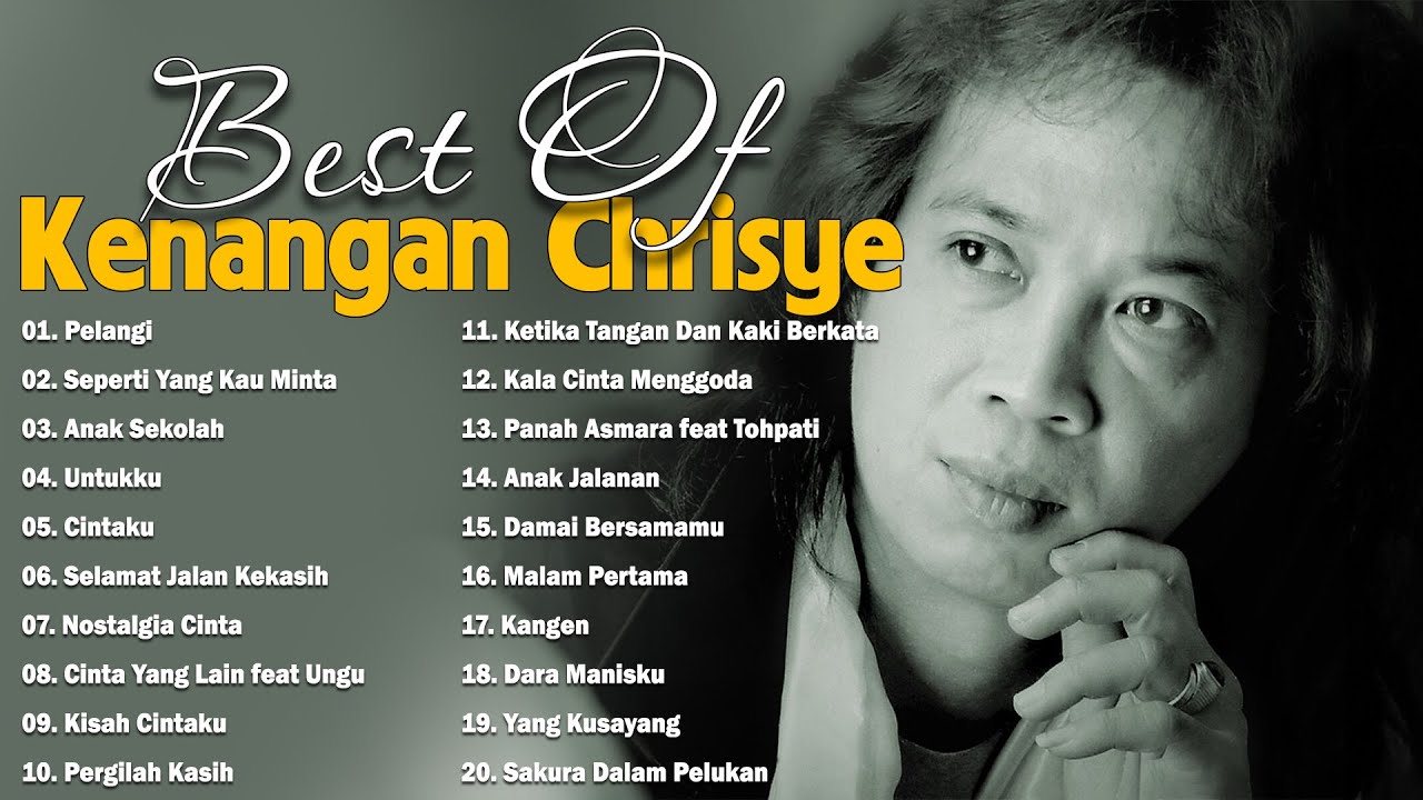 Chrisye's Best Albums of the 80s & 2000s 🎶