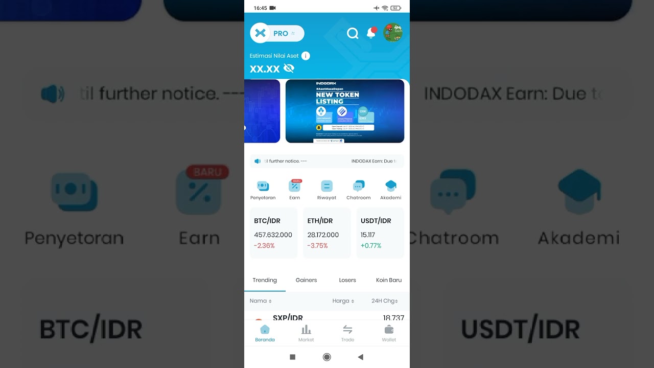 Panduan Mudah Staking Koin BNB Langsung dari Aplikasi Indodax 🚀