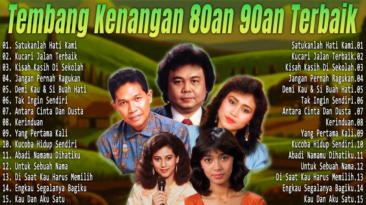 Tembang Kenangan 80an & 90an Terpopuler 🎶