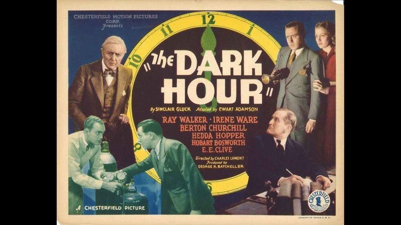 The Dark Hour (1936) Mystery Film by Charles Lamont