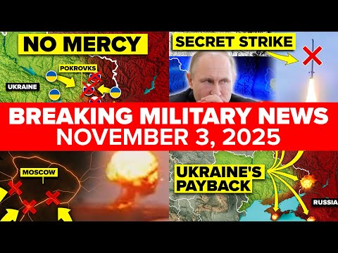 UKRAINE RUSSIA BREAKING NEWS - November 3rd 2025