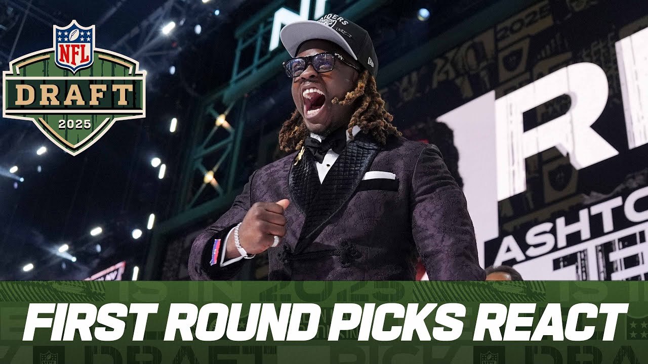 First Round Picks React to 2025 NFL Draft 🏈