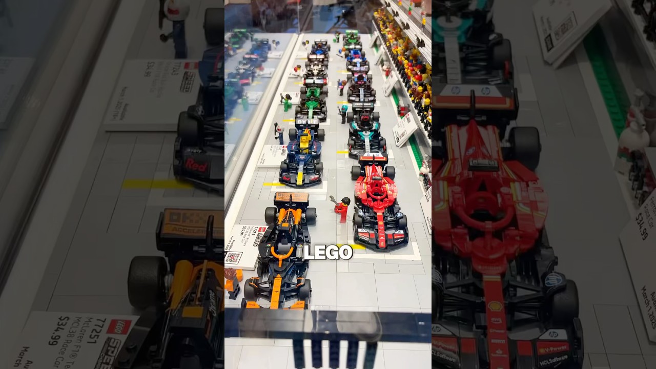 Built F1 LEGO Race Car 🏎️ | LEGO Car Builds