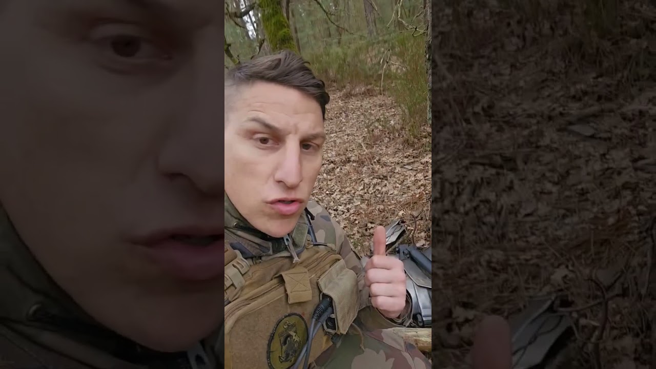 1ere partie: jeu militaire avec ration de combat #militaire #humour