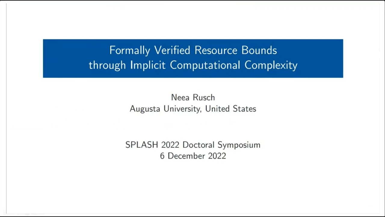 Unlocking Reliable Resource Bounds with Formal Verification in Implicit Computational Complexity 📊