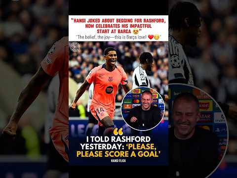 Rashford’s Barca Dream Start 🔥 #Rashford #Barcelona #FCB #Football #UCL #SoccerShorts #laliga2025