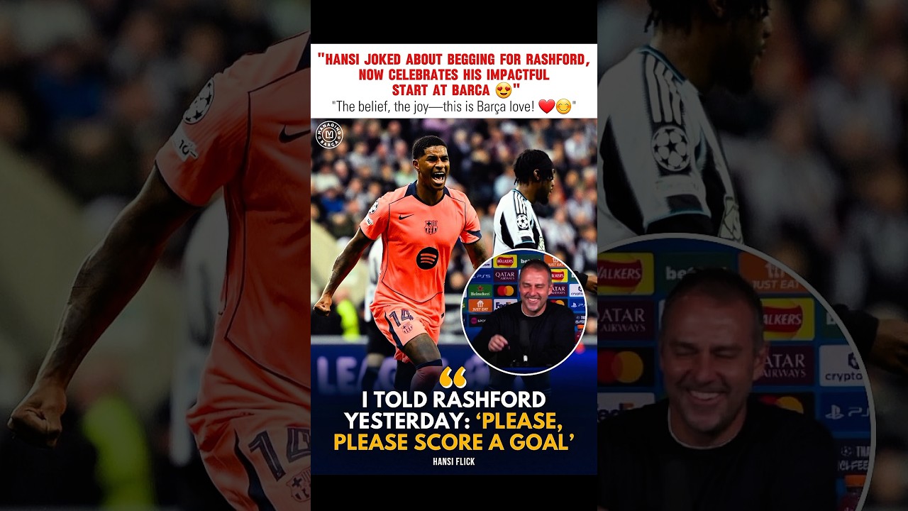 Rashford's Stunning Debut at Barcelona! ⚽️