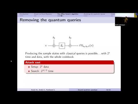 Beyond quadratic speedups in quantum attacks on symmetric schemes