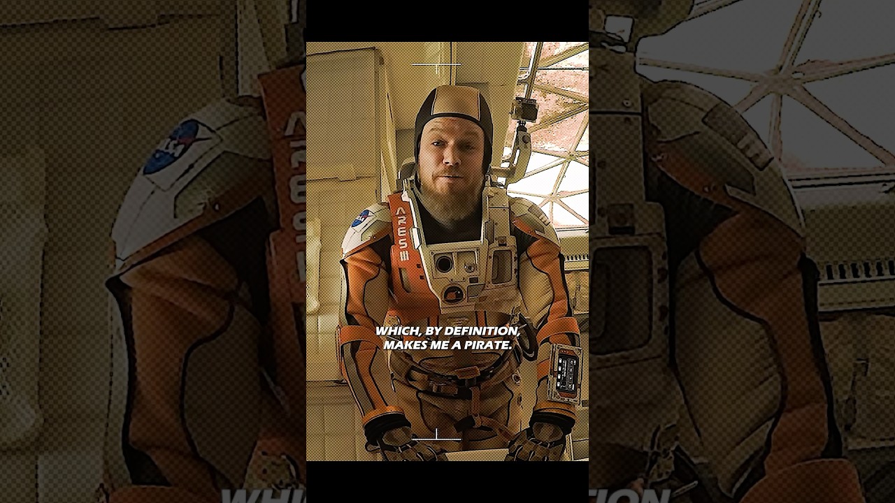 Space Pirate in 'The Martian' 🚀