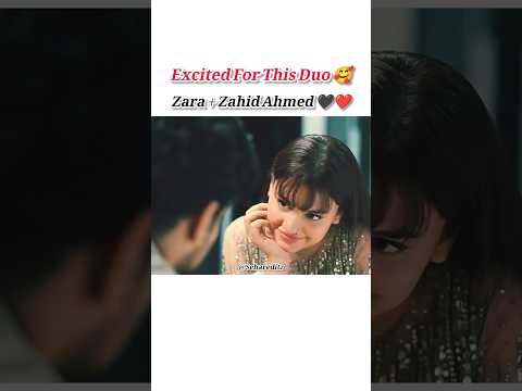 Excited for this duo 😳🥀 | Zara Noor Abbas & Zahid Ahmed | #viralvideo #shortsfeed #pakistanidrama