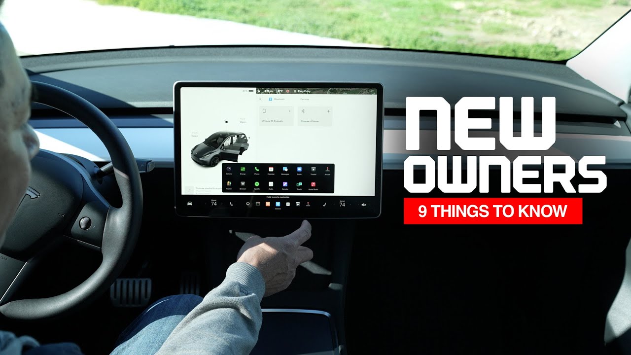 9 Tips for New Tesla Owners 🚗