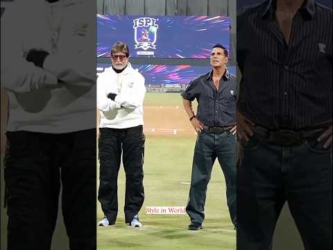 Amitabh Bachchan, Sachin Tendulkar & Akshay Kumar At ISPL Season 2