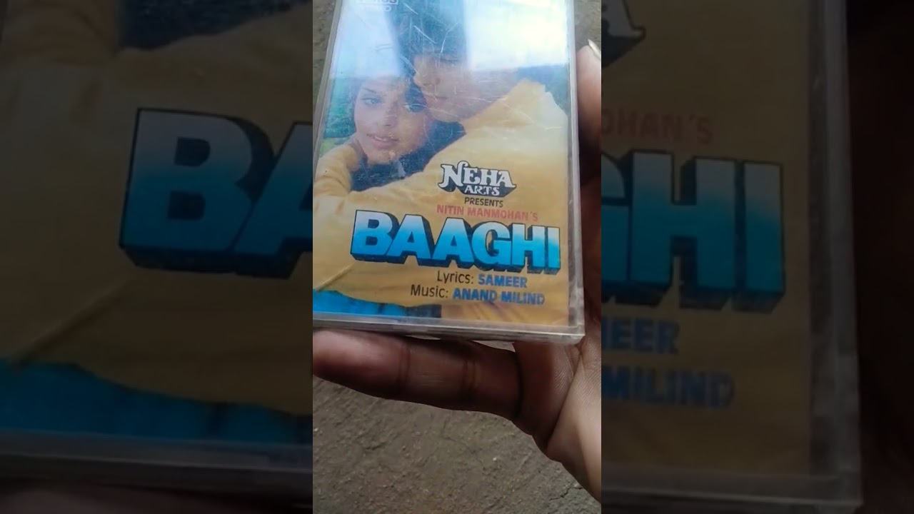 90s Bollywood 'Baaghi' Cassette Collection 🎶