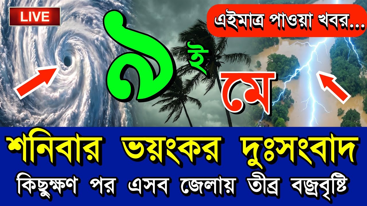 বাংলাদেশের আজকের আবহাওয়া ও সতর্কতা 🌧️