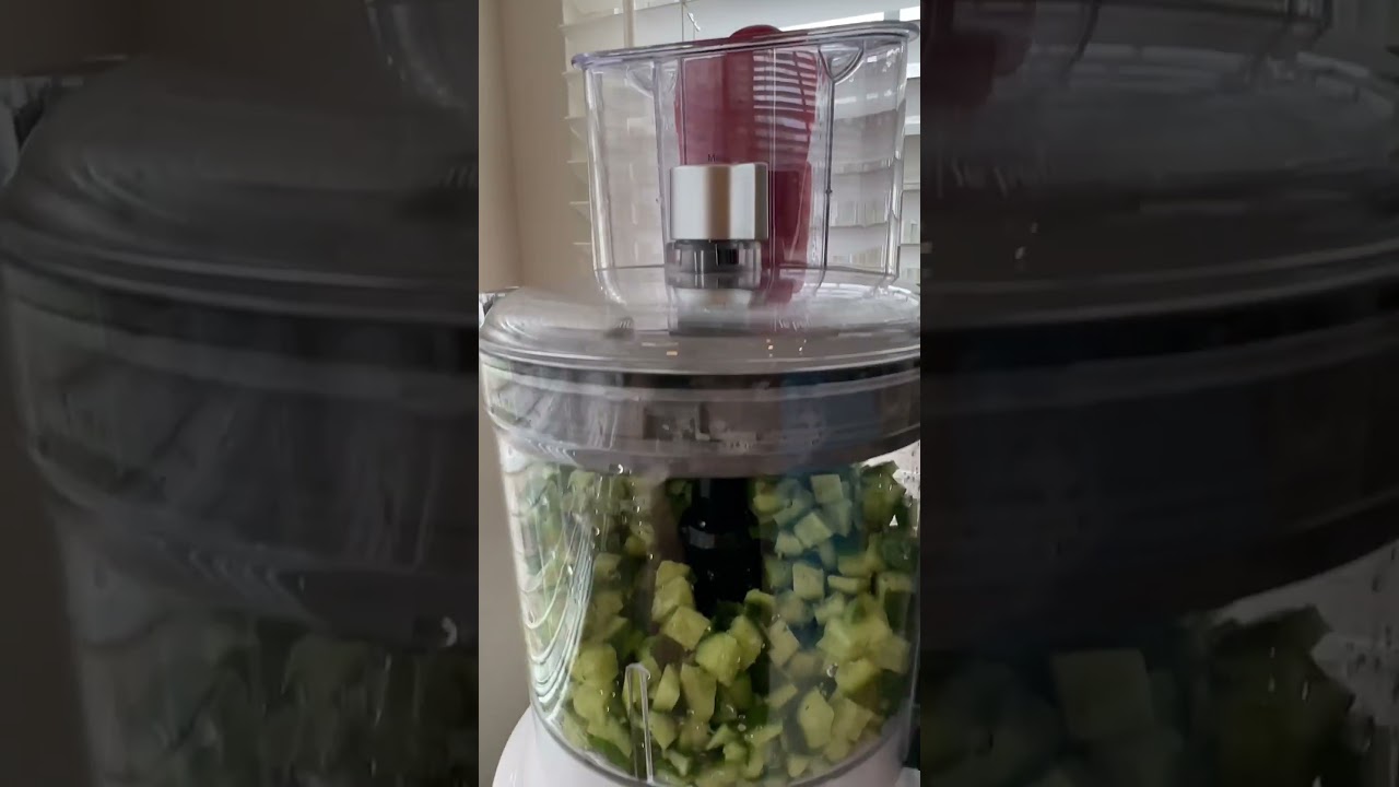 Effortlessly Dice Vegetables in Seconds with a Kitchenaid Food Processor 🥗
