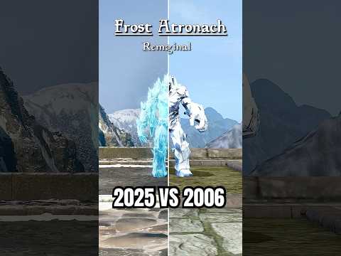 Oblivion Remastered - Creature Comparison PT. 2 #oblivionremastered #gaming #shorts #comparison