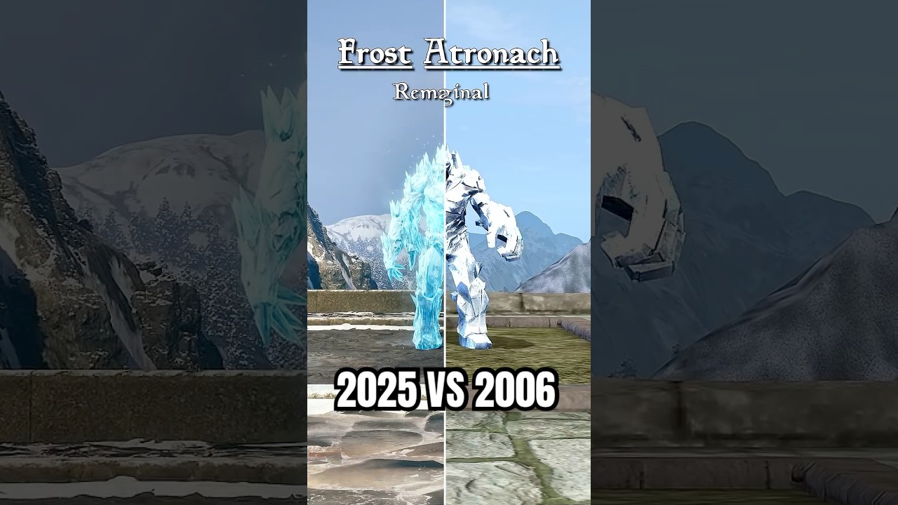Oblivion Remastered Creature Showdown: Original vs. New Designs ๐