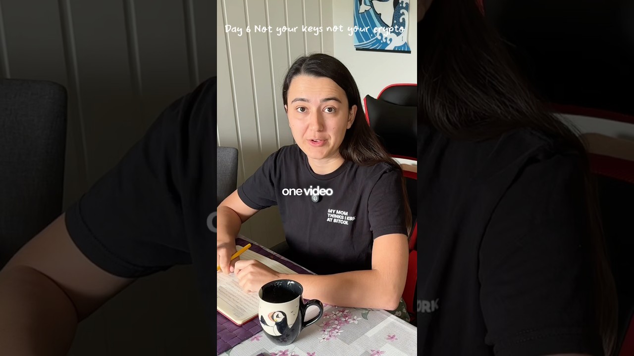 day 6 Crypto Confidence: Why 'Not Your Keys, Not Your Coins' Matters 🔑