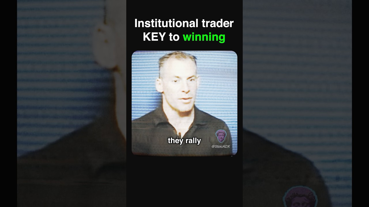 Institutional Traders' Key to Success π‘