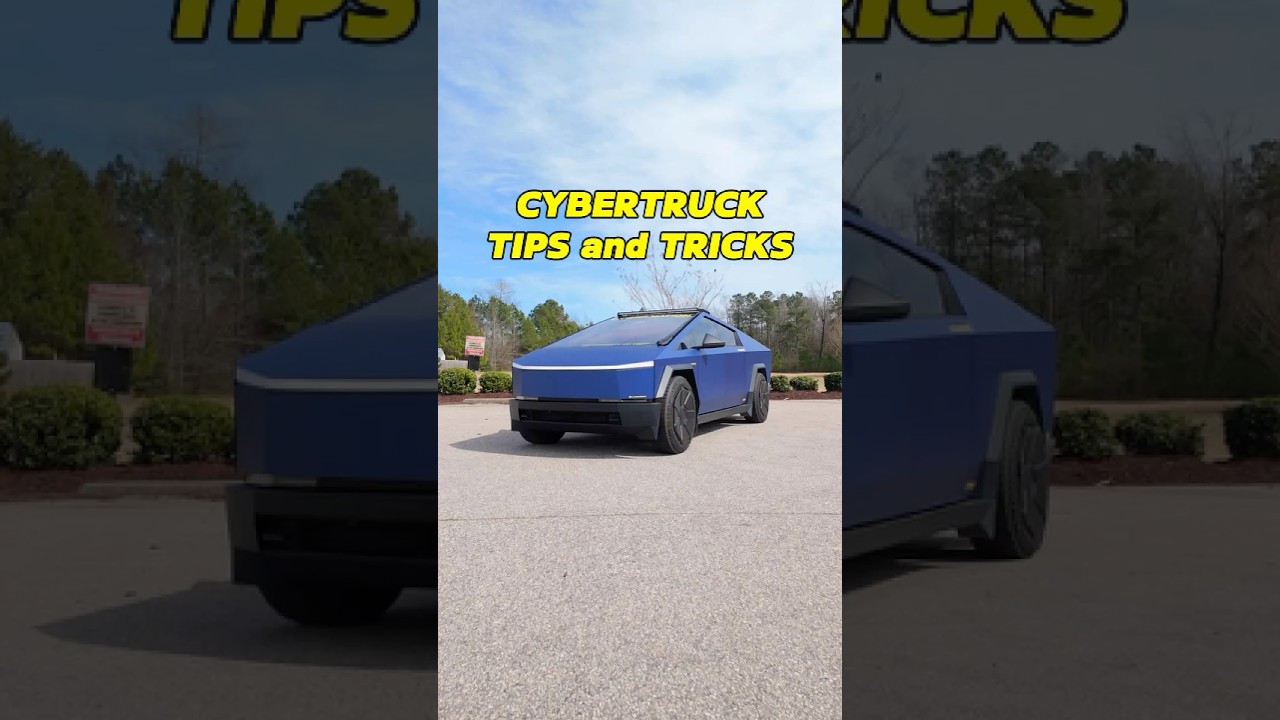 Cybertruck Tips & Tricks NOBODY Told You About! 🤯#cybertruck #tesla #teslacybertruck #tipsandtricks