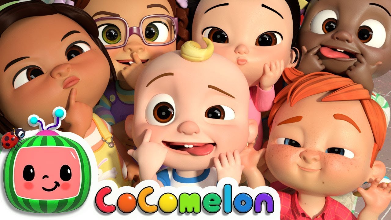 Funny Face Song | CoComelon Nursery Rhymes 😄
