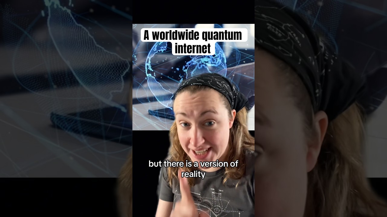 A quantum internet would be a network of quantum computers that we’d probably access via cloud #tech