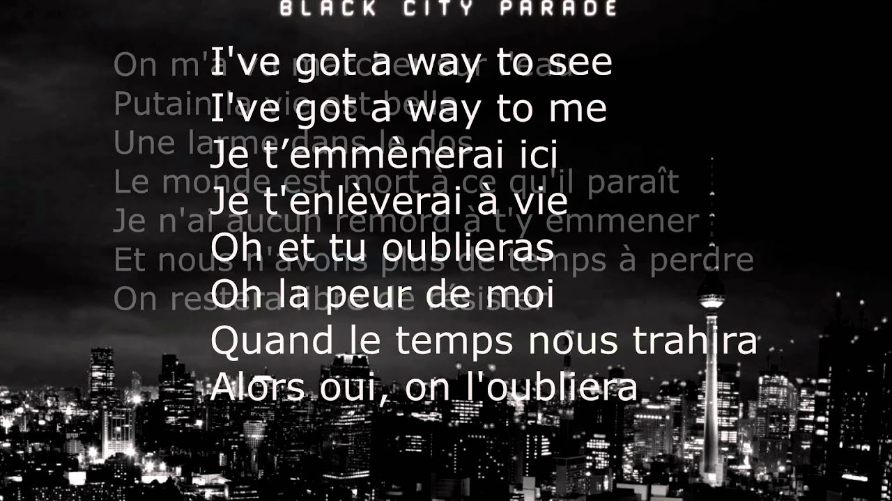 Indochine - Black City Parade Lyrics