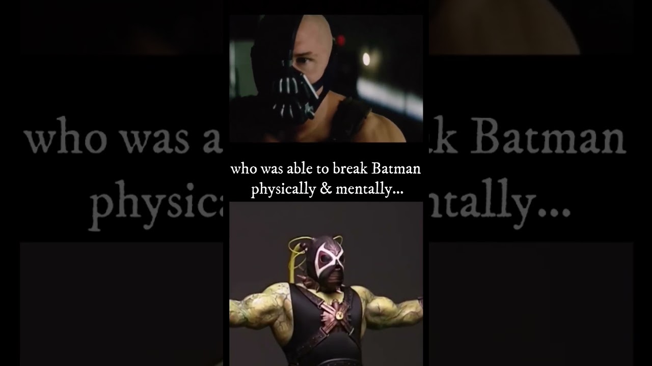 BATMAN: Smart Bane vs Idiot Bane